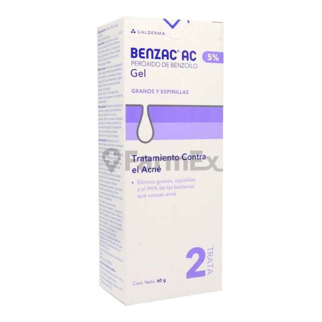 Benzac Ac Gel de Base Acuosa 5% x 60 gr GALDERMA